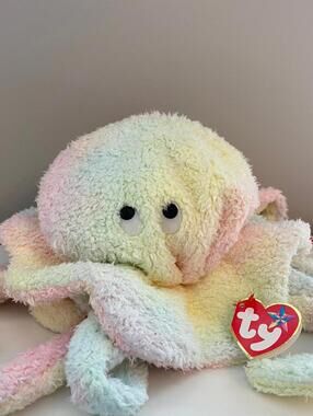 Ty Beanie Buddy “Goochy” the Tie Dye Jellyfish - Exact Colouring Varies(12 inch)